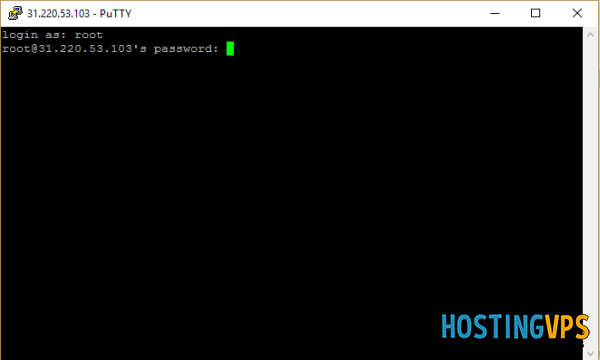 Hướng dẫn sử dụng PuTTY để kết nối SSH vào server