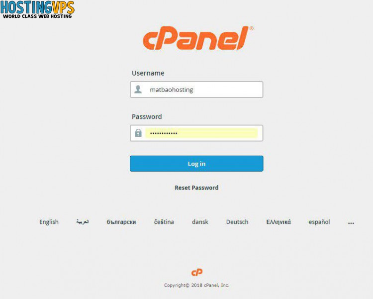 Hướng dẫn sử dụng host CPanel Cơ bản ( Phần 1)